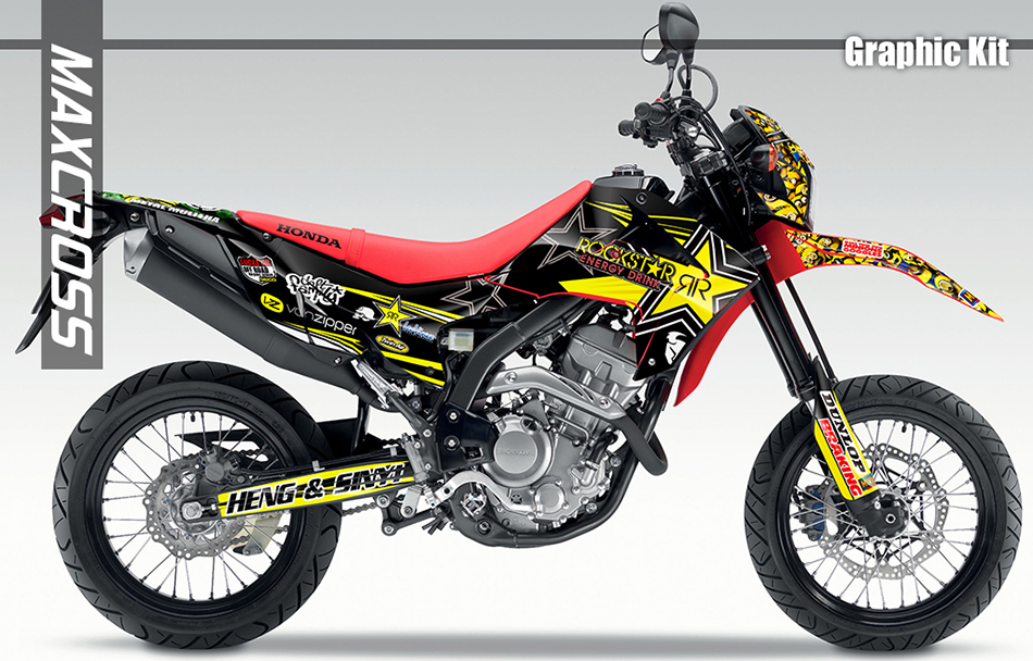 HONDA CRF250L/M 2012-2020 ROCKSTAR STYLE